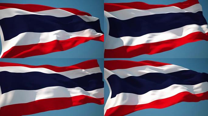 4K泰国国旗-可循环