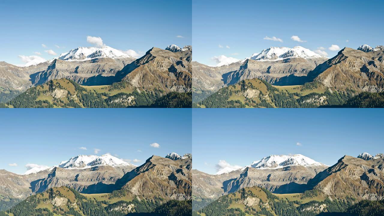 Wildstrubel瑞士阿尔卑斯山延时-瑞士