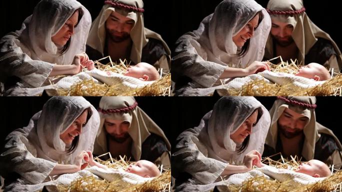 基督诞生的场景基督诞生的场景