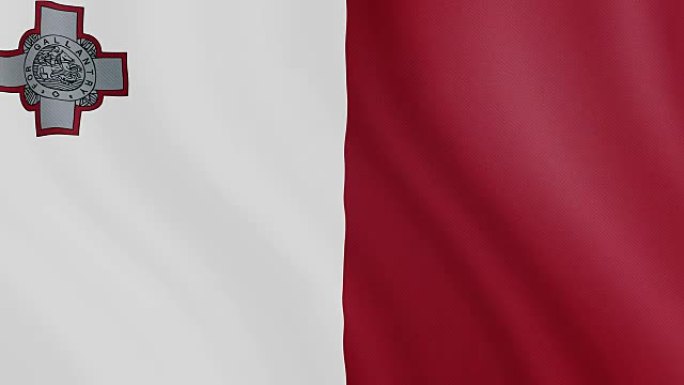 4-K视频:马耳他挥舞旗帜