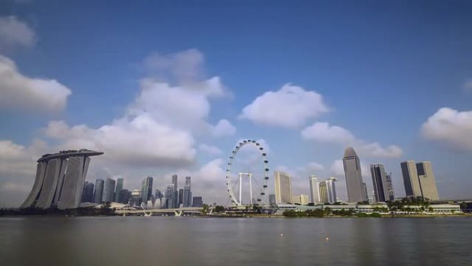 Timelapse新加坡天际线系列2014