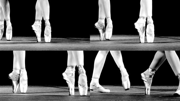 脚尖舞蹈芭蕾舞演员脚尖舞蹈