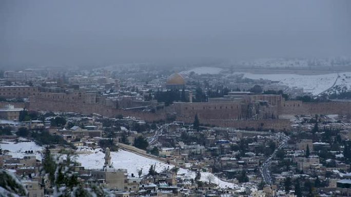 耶路撒冷以色列首都宗教信仰圣城风光