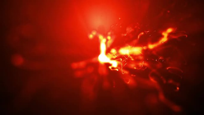抽象火灾动画