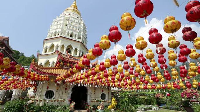 马来西亚槟城Kek Lok Si农历新年