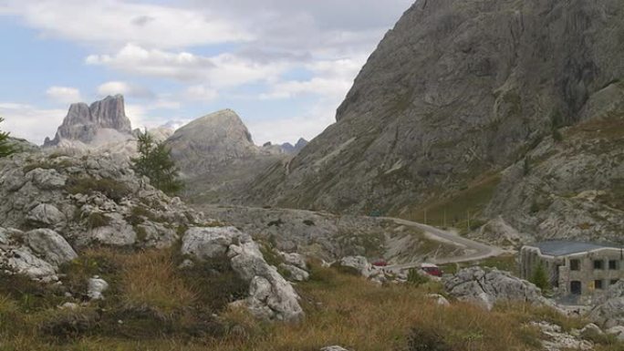 多洛米蒂山脉的瓦尔帕罗拉山口PAN