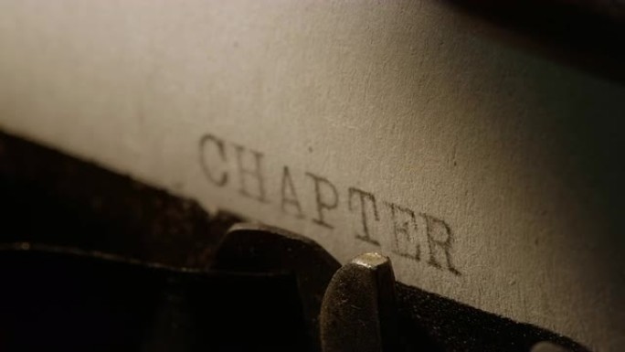 旧打字机的LD型条打印出第二章