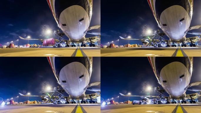 货运飞机货运飞机场停机坪客运客机