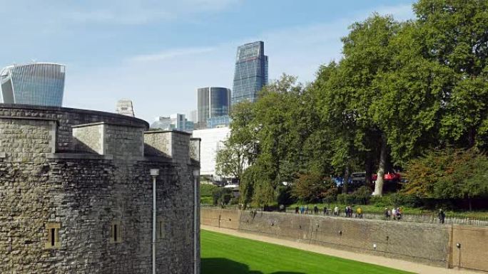 从伦敦墙看伦敦市 (4K/UHD至高清)