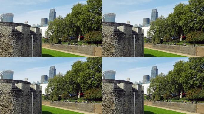 从伦敦墙看伦敦市 (4K/UHD至高清)