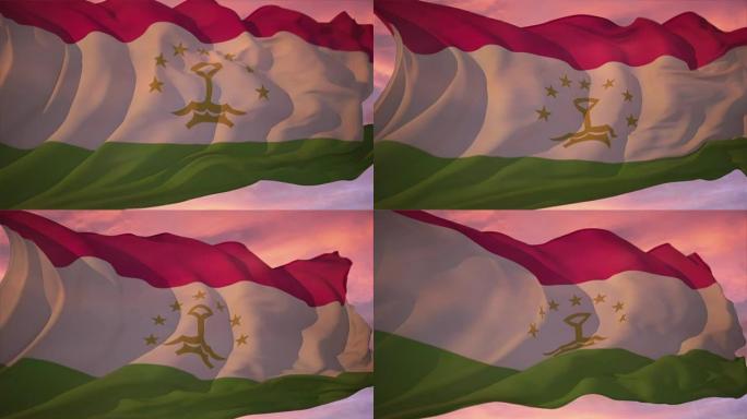 塔吉克斯坦旗