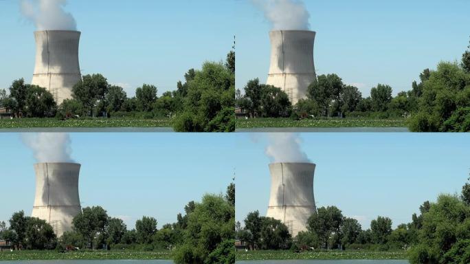 核电站工业污染工业排放火力发电站