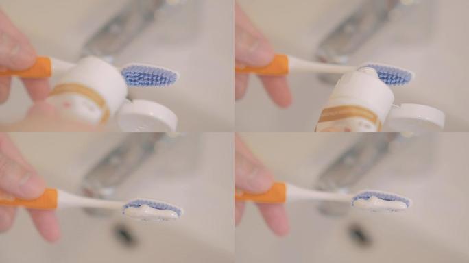 牙刷。牙刷牙齿牙膏