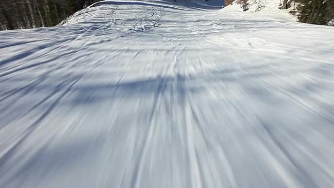 HD：滑雪下坡滑雪下坡