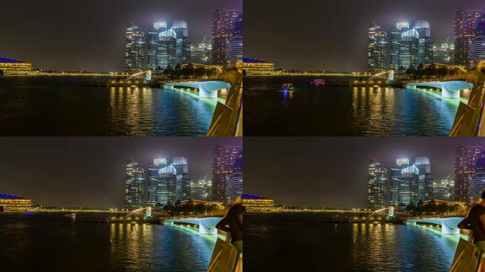 新加坡4k格式的夜间延时 (Apple ProRess 422(HQ) 4096x2160)。