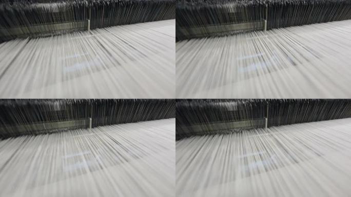 纺织机械生产车间流水线纺织工厂自动化
