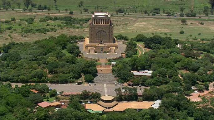 Voortrekker纪念碑-鸟瞰图-豪登省，Tshwane大都会市，南非Tshwane市