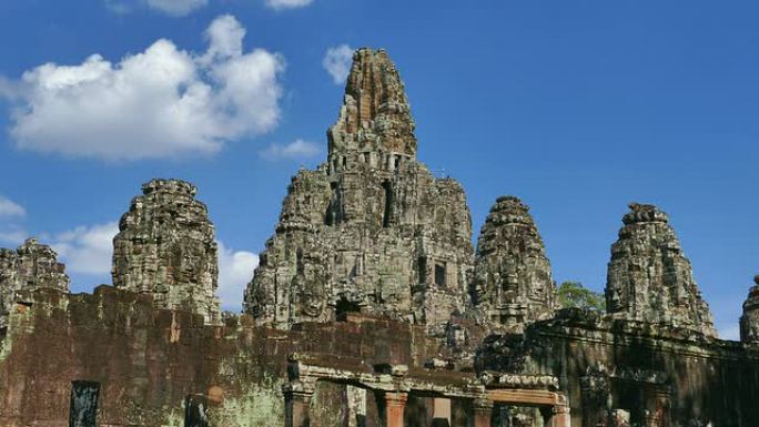 柬埔寨吴哥城的吴哥巴戎寺