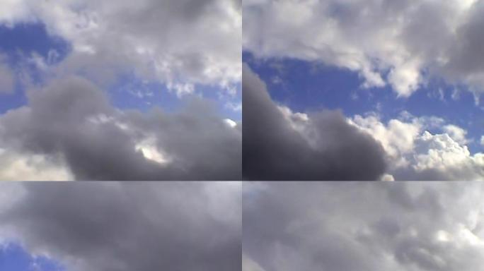 荷兰上空的云朵（第二部分）（时间流逝）