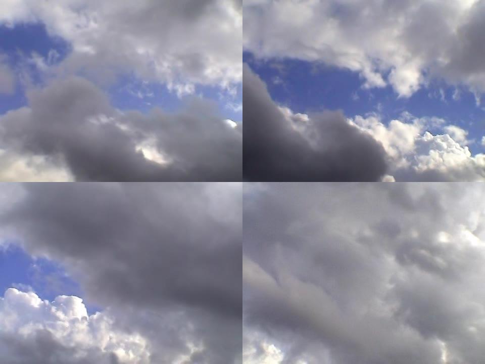 荷兰上空的云朵（第二部分）（时间流逝）