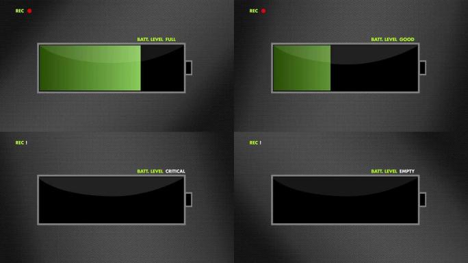 电池电量不足电池电量不足消耗充电