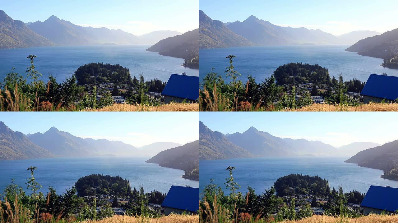 新西兰皇后镇瓦卡蒂普湖