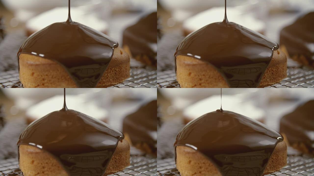 情人节心形巧克力蛋糕