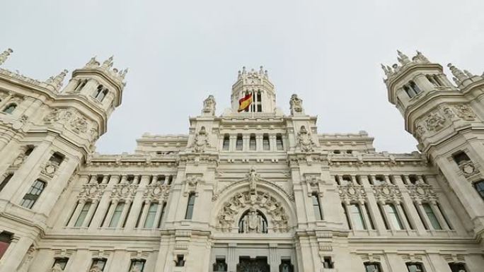 西班牙马德里西贝利斯广场的通讯宫