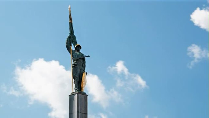 俄罗斯纪念碑时光流逝