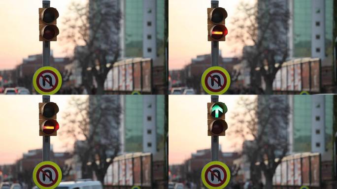 交通灯停在顶部交通灯停在顶部红绿灯