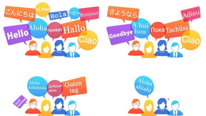 你用不同的语言怎么说…？