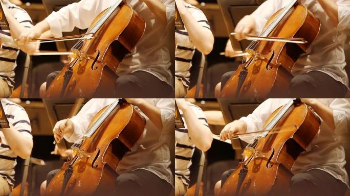 高清：小提琴演奏家。