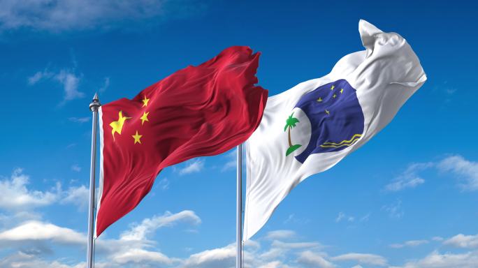 中国-太平洋岛屿论坛旗帜