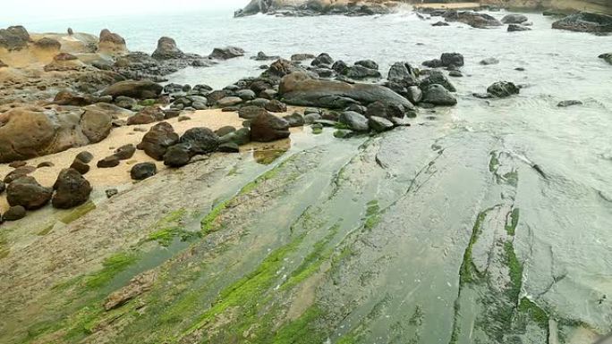 台湾嘉义海岸海滩岛