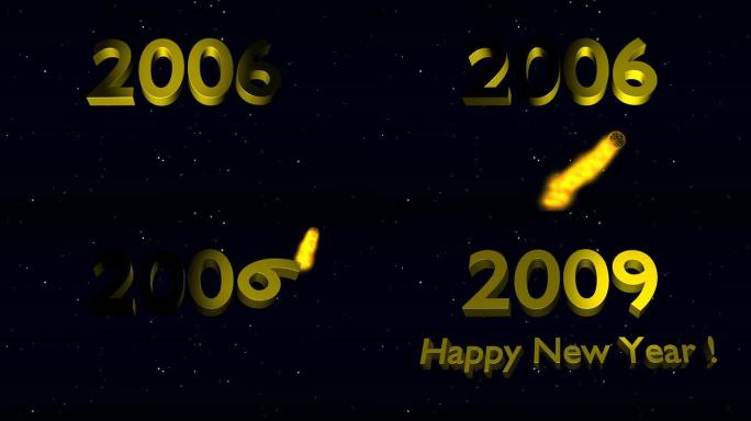 祝2009黄金新年快乐（高清）