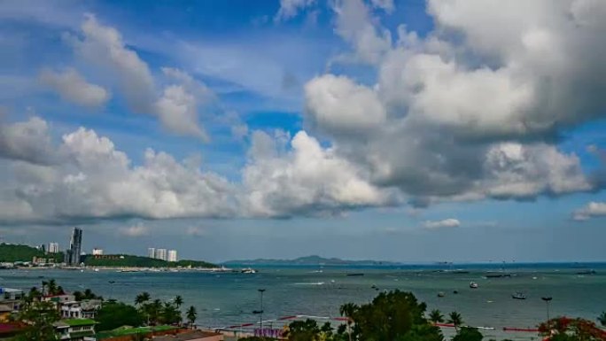 4K: 芭堤雅市延时运动