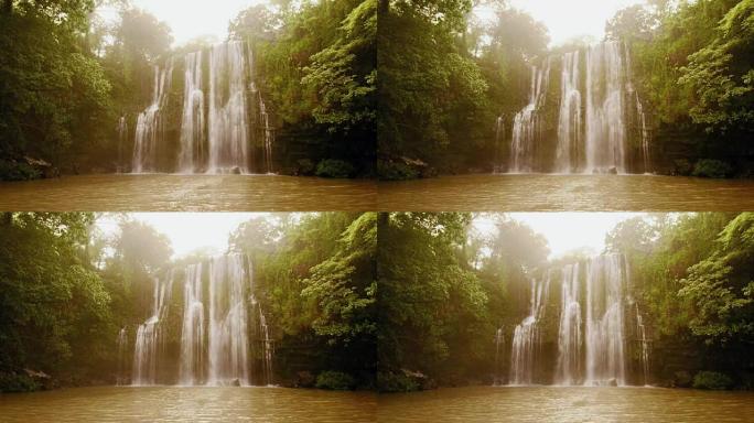 哥斯达黎加利亚内斯德科特兹瀑布
