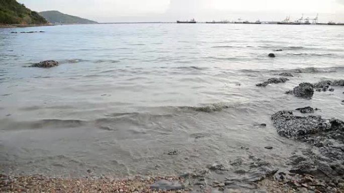 海水含有污染物。环保政策海洋生态沉积物监