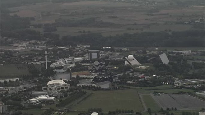 Futuroscope - Aerial View-普瓦图-夏朗德省,维也纳,普瓦捷,法国