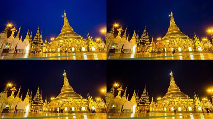 缅甸大金塔。