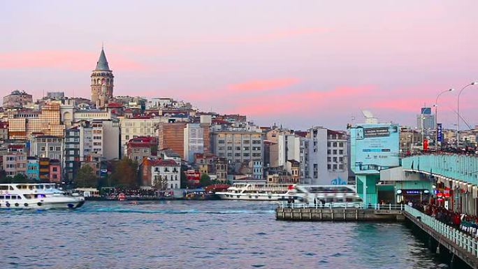 高清：Galata Tower&amp；桥