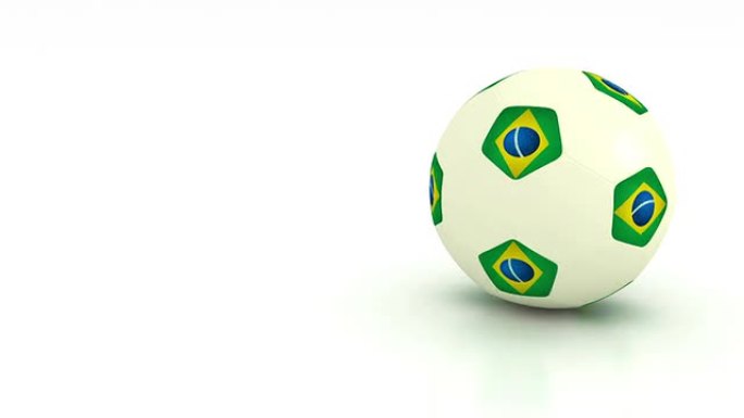 巴西足球世界杯视频素材