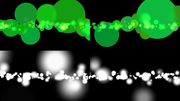 粒子灯绿色+阿尔法通道