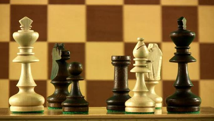 国际象棋创作下棋棋盘国际象棋对弈