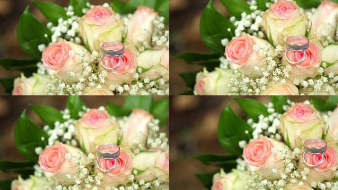 比德迈尔订婚戒指鲜花
