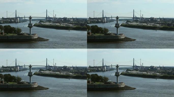 汉堡港科赫布兰德大桥