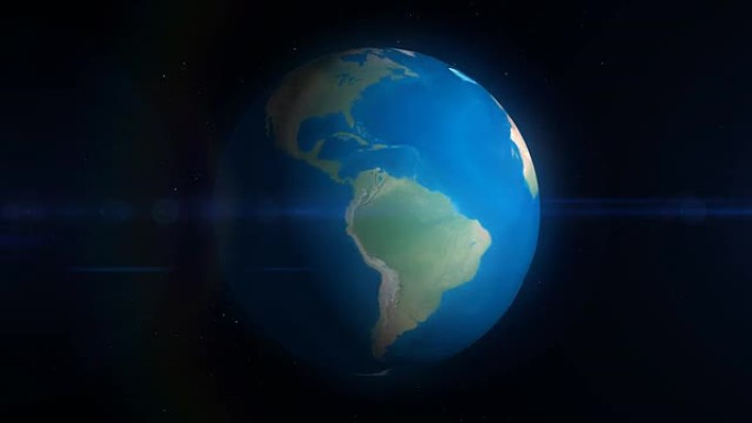 地球的诞生地球的诞生光线旋转蓝色星球