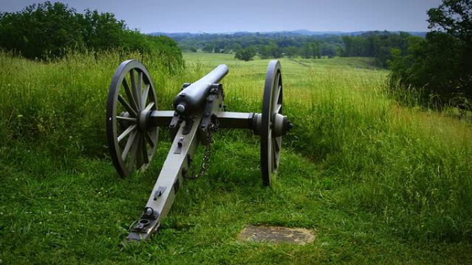 来自葛底斯堡国家军事公园的美国内战大炮
