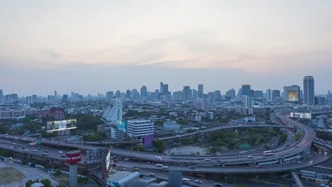 曼谷的高速公路交通