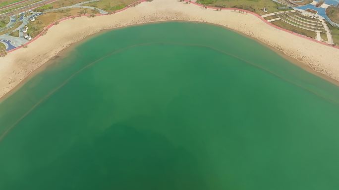 浙江临海白沙湾航拍